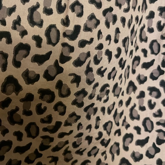 La Vie Rebecca Taylor Ocelot poplin top Size Small - Picture 16 of 17